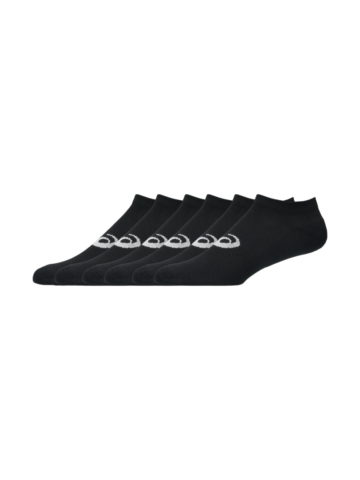 Asics Secret Sock 6 pakelių kojinės, juodos 3033C301 001