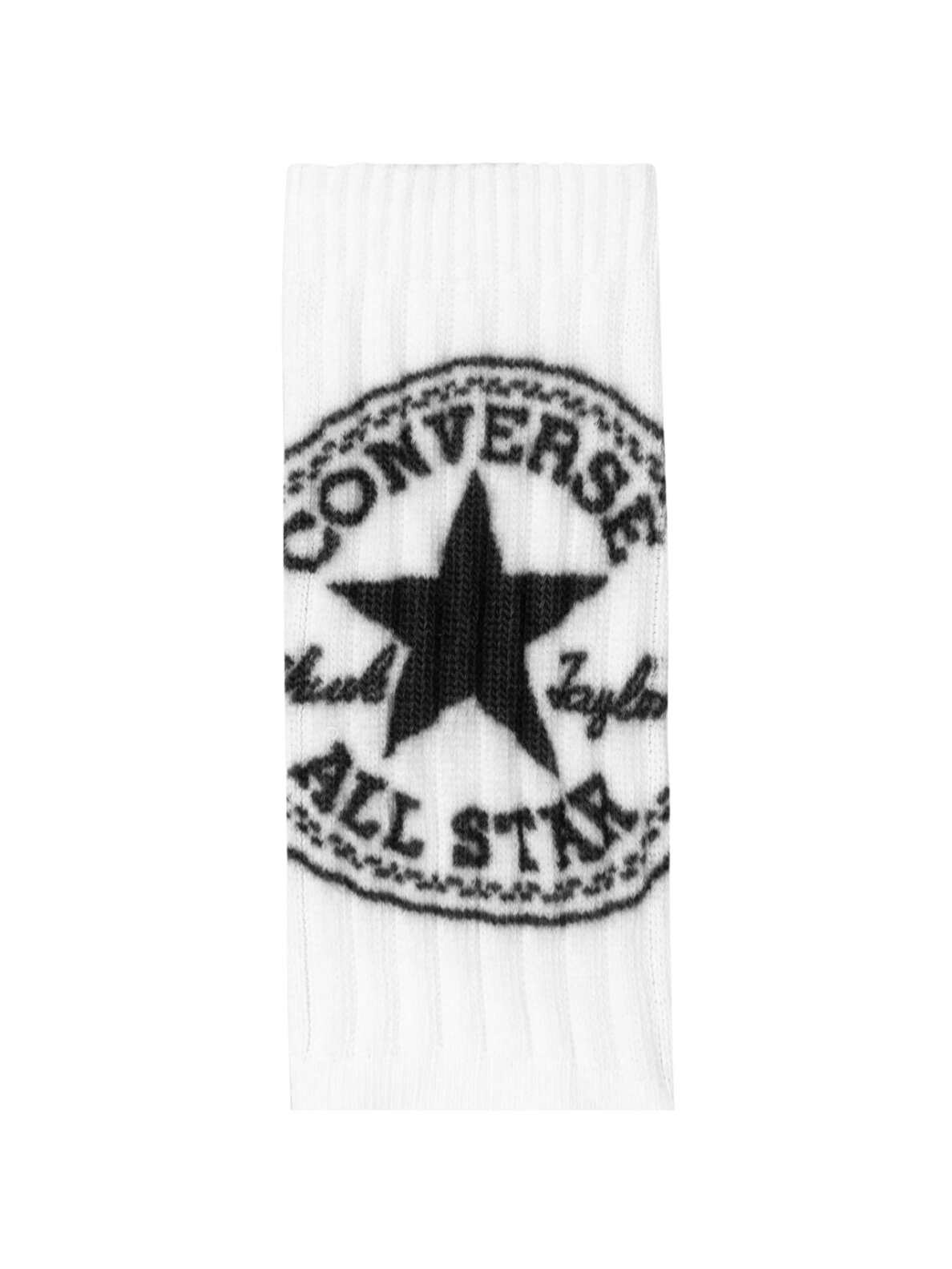 Converse kojinės 2 pak. baltos, juodos E744A 2 Converse kojinės 2 pak. baltos, juodos E744A 2