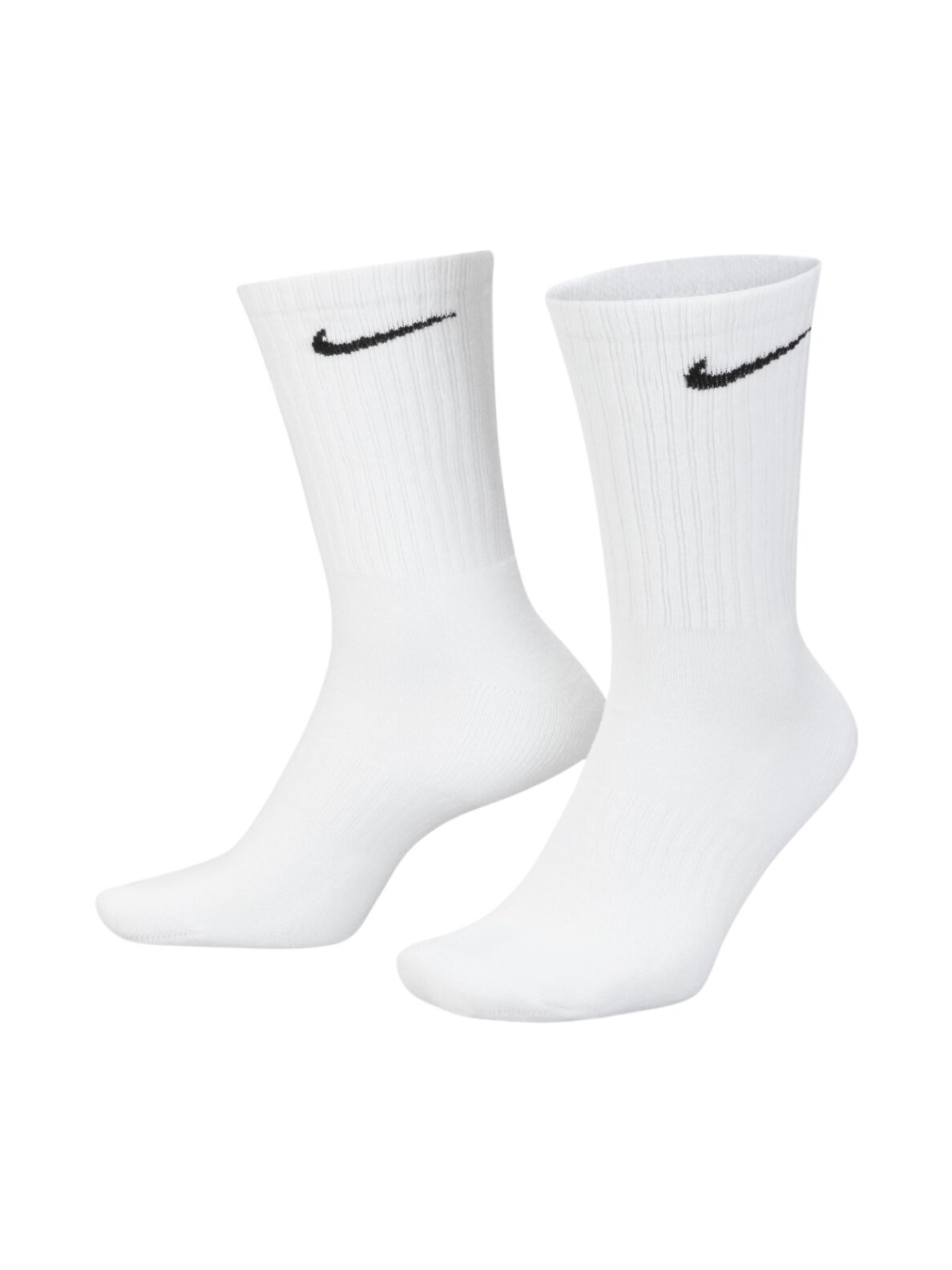 Nike Everyday Cush Crew kojinės 6 poros baltos SX7666 100