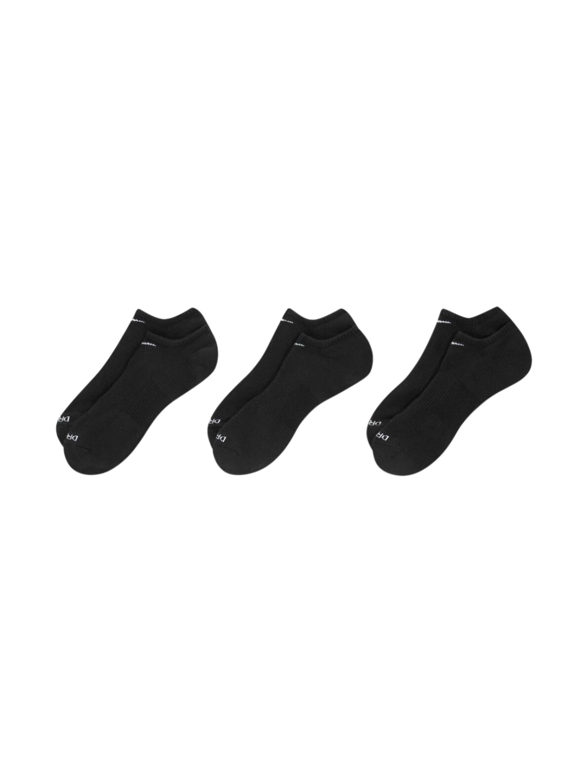 Nike Everyday Plus Cushioned kojinės 3 poros juodos SX6889 010 2 Nike Everyday Plus Cushioned kojinės 3 poros juodos SX6889 010 2