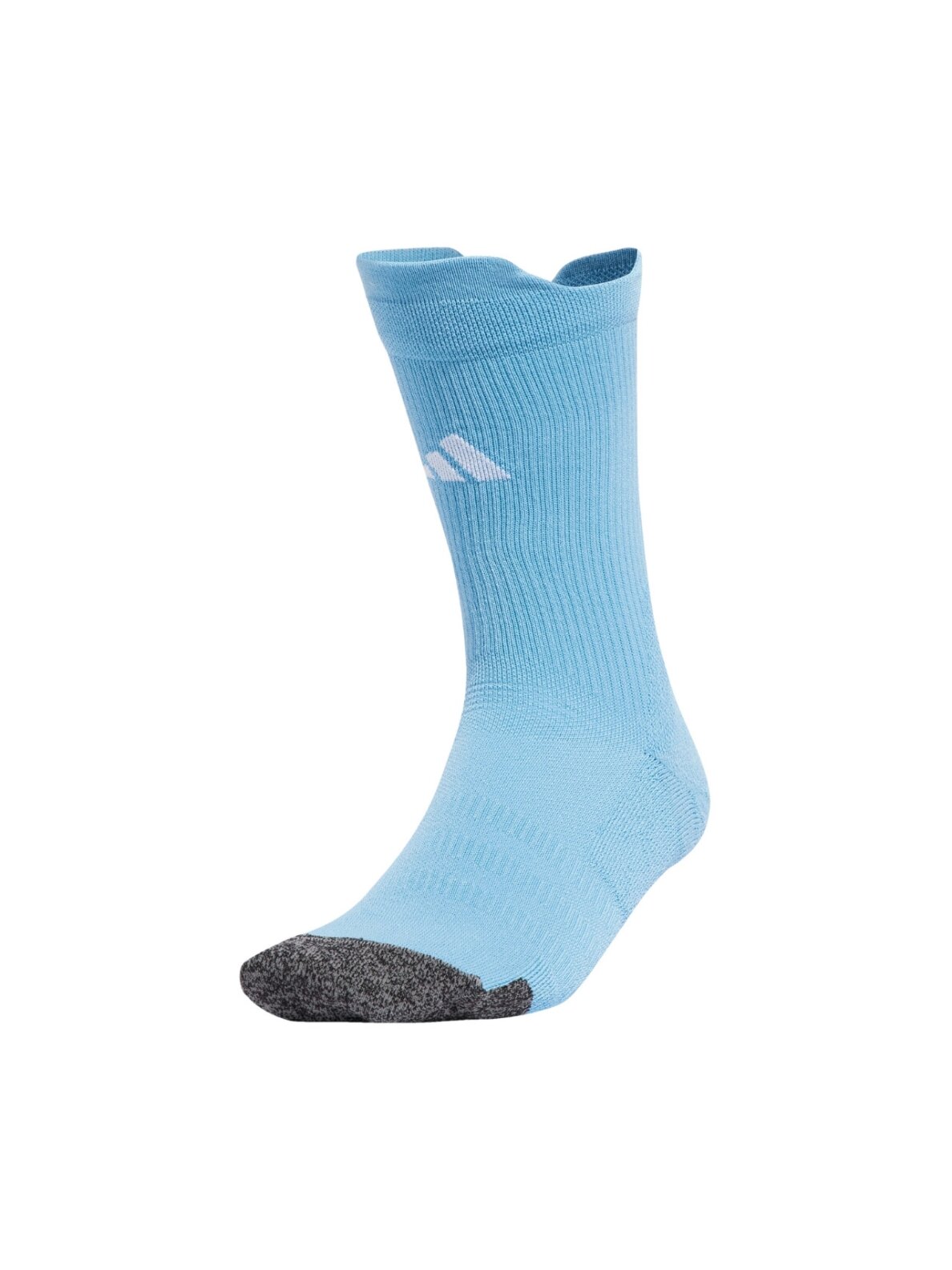 adidas Football Cushioned Performance Crew futbolo kojinės vyrams šviesiai mėlynos JW3433 adidas Football Cushioned Performance Crew futbolo kojinės vyrams šviesiai mėlynos JW3433