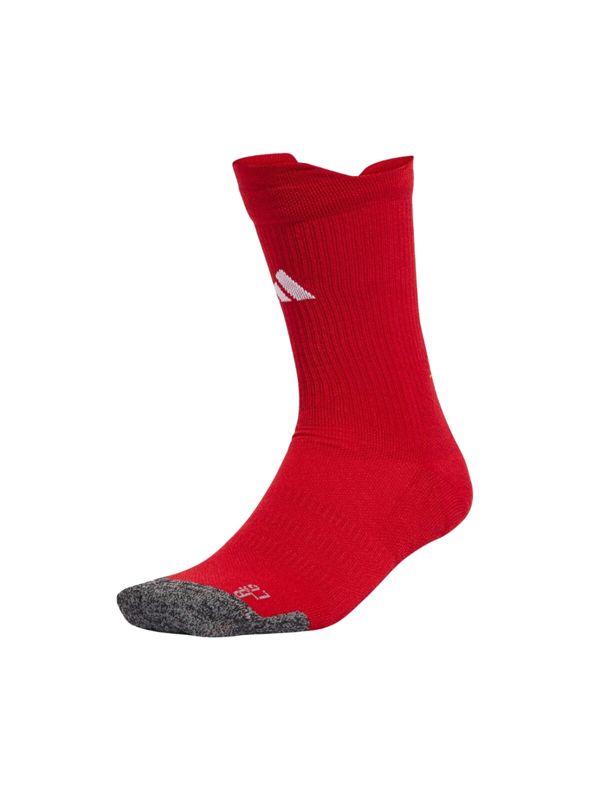 Adidas Football Cushioned Performance Crew vyriškos futbolo kojinės raudona JW3435 Adidas Football Cushioned Performance Crew vyriškos futbolo kojinės raudona JW3435