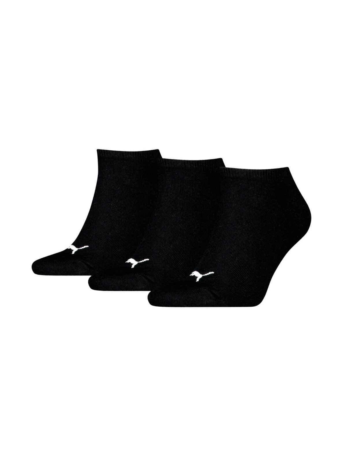 Puma Sneaker Plain kojinės 3 pak. juodos 938624 06 Puma Sneaker Plain kojinės 3 pak. juodos 938624 06