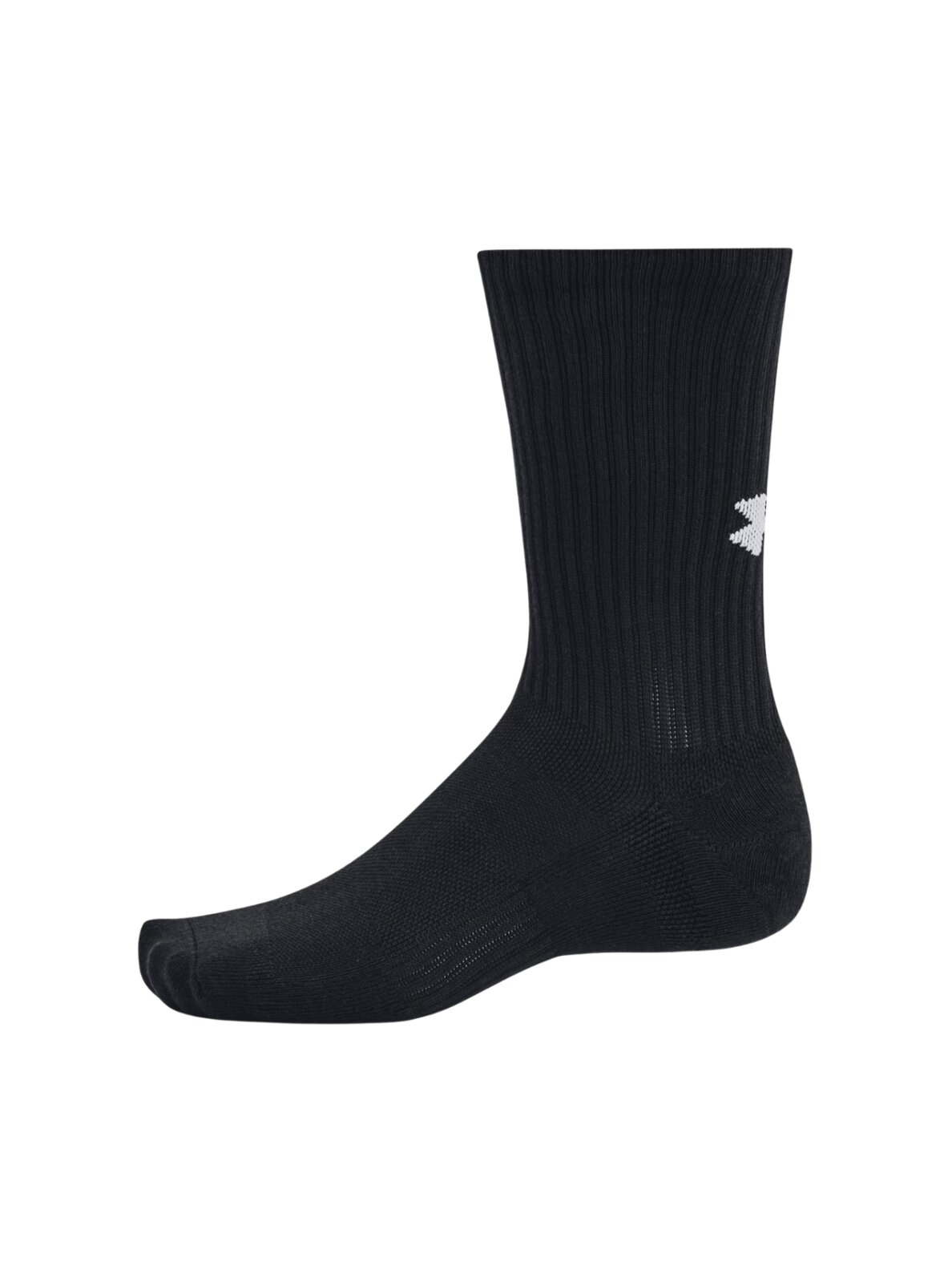 Under Armour TC 3pk Crew kojinės juodos 1386311 001 3 Under Armour TC 3pk Crew kojinės juodos 1386311 001 3