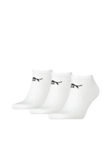 Puma Sneaker Stopki kojinės vyrams 3 poros baltos