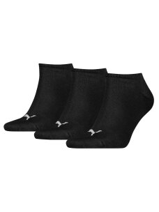 Puma Unisex Sneaker Plain 3P juodos kojinės