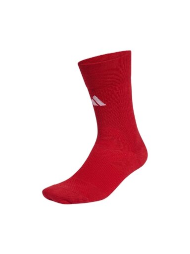 Adidas Football Crew Performance kojinės raudonos KE9884