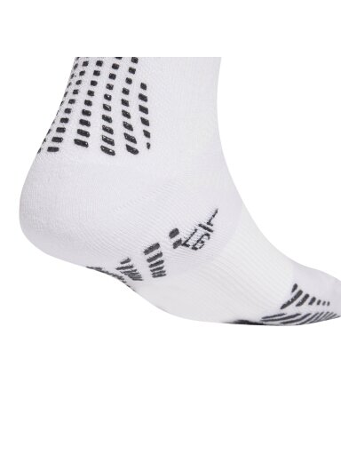 Adidas Football GRIP Printed Crew Performance kojinės, baltos JZ3027