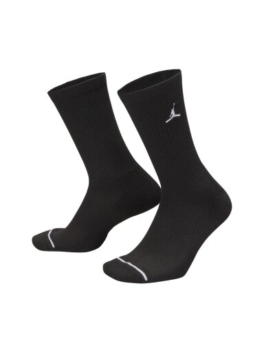Jordan Everyday Cushioned Crew kojinės 6 poros juodos HV6228 010