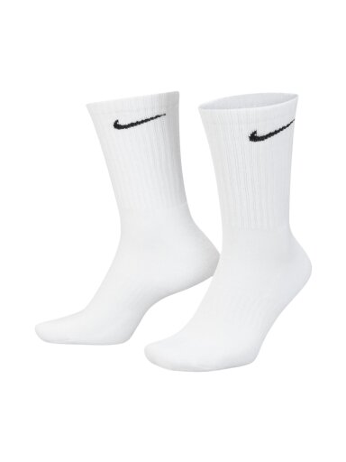 Nike Everyday Cush Crew kojinės 6 poros baltos SX7666 100