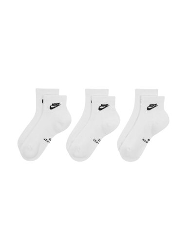 Nike kojinės Everyday Elevated 3 poros baltos IH8523 901
