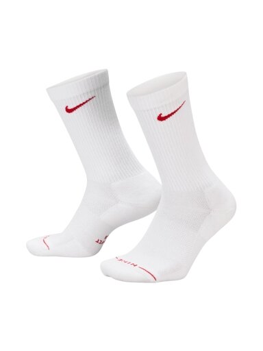 Nike kojinės Everyday Elevated baltos, 6 poros HQ8021 906