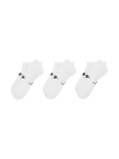 Nike kojinės Everyday Elevated trumpos 3 poros baltos IH8524 901