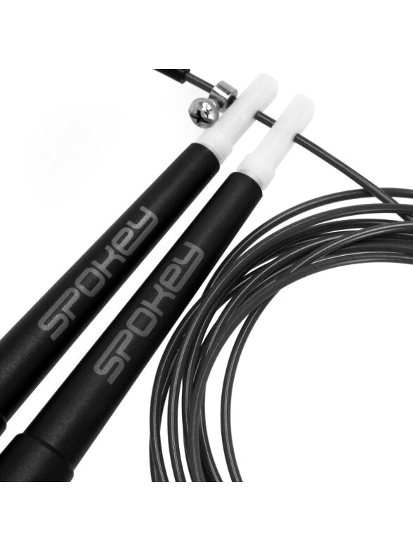 Spokey X Rope šokdynė juoda 944031 2 Spokey X Rope šokdynė juoda 944031 2