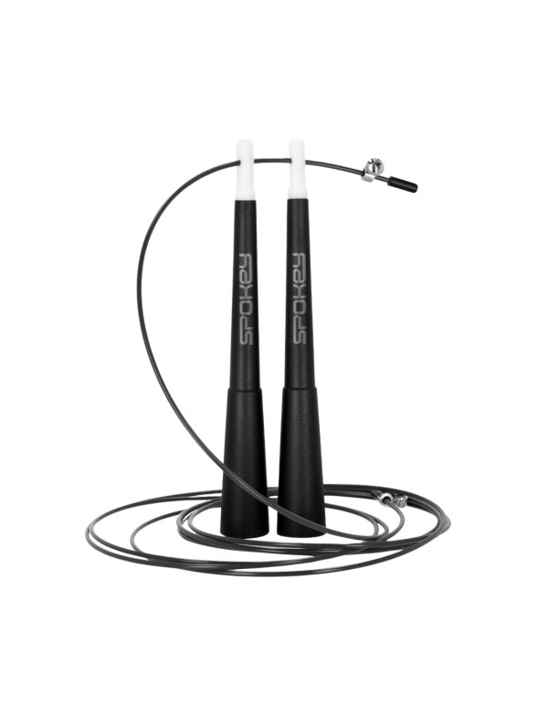 Spokey X Rope šokdynė juoda 944031 Spokey X Rope šokdynė juoda 944031
