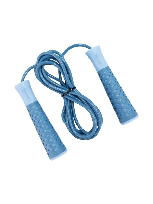 Spokey Candy Rope mėlyna šokamoji virvė su guoliais 943630