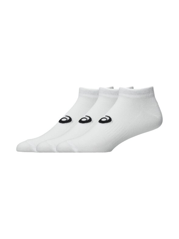 Asics kulkšnies kojinės 3 poros baltos 3033C296 100 Asics kulkšnies kojinės 3 poros baltos 3033C296 100