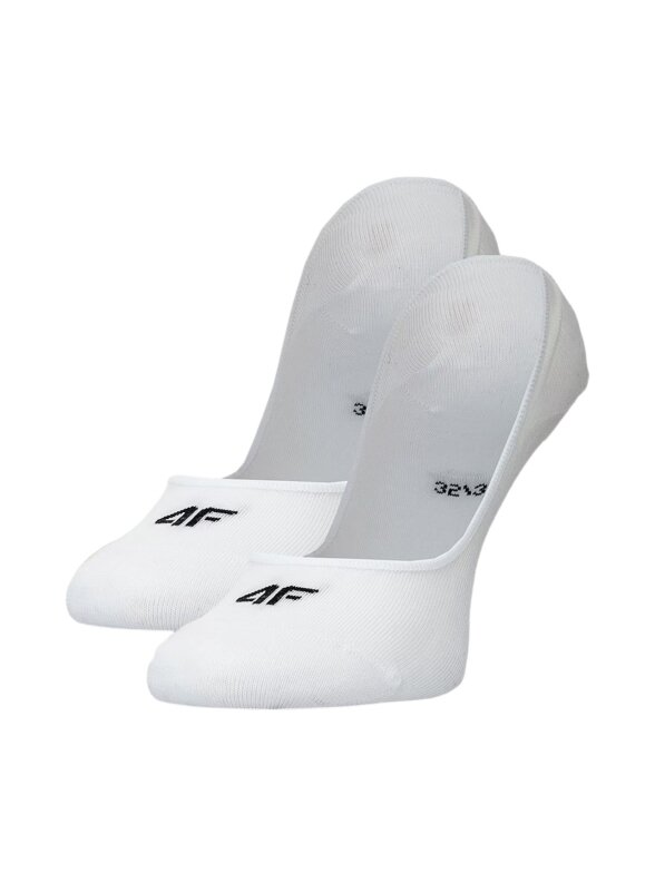 4F Kojinės moterims F472 2 poros baltos 4FWMM00USOCF472 10S
