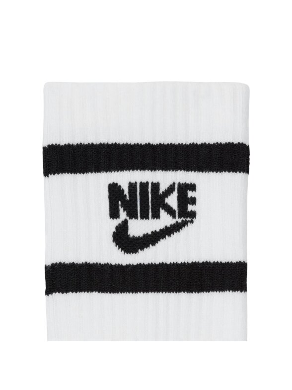 Nike Everyday Cush Crew Youth 6PR kojinės baltos, pilkos, juodos CK7302 901 2