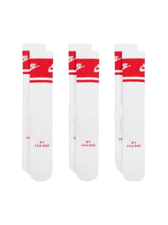 Nike kojinės Everyday Elevated Crew 3 poros baltos/raudonos IM7949 900 2 Nike kojinės Everyday Elevated Crew 3 poros baltos/raudonos IM7949 900 2