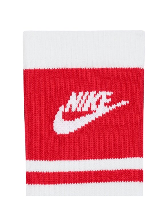 Nike kojinės Everyday Elevated Crew 3 poros baltos/raudonos IM7949 900 3 Nike kojinės Everyday Elevated Crew 3 poros baltos/raudonos IM7949 900 3