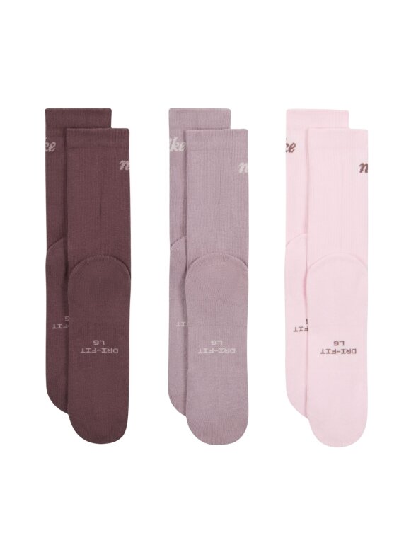 Nike kojinės Everyday Elevated Crew rožinės, rudos 3 poros IH8528 903 2 Nike kojinės Everyday Elevated Crew rožinės, rudos 3 poros IH8528 903 2