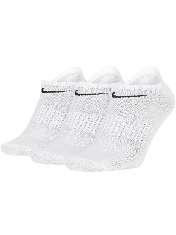 Nike Everyday Ltwt Ns 3pr kojinės baltos SX7678 100 Nike Everyday Ltwt Ns 3pr kojinės baltos SX7678 100