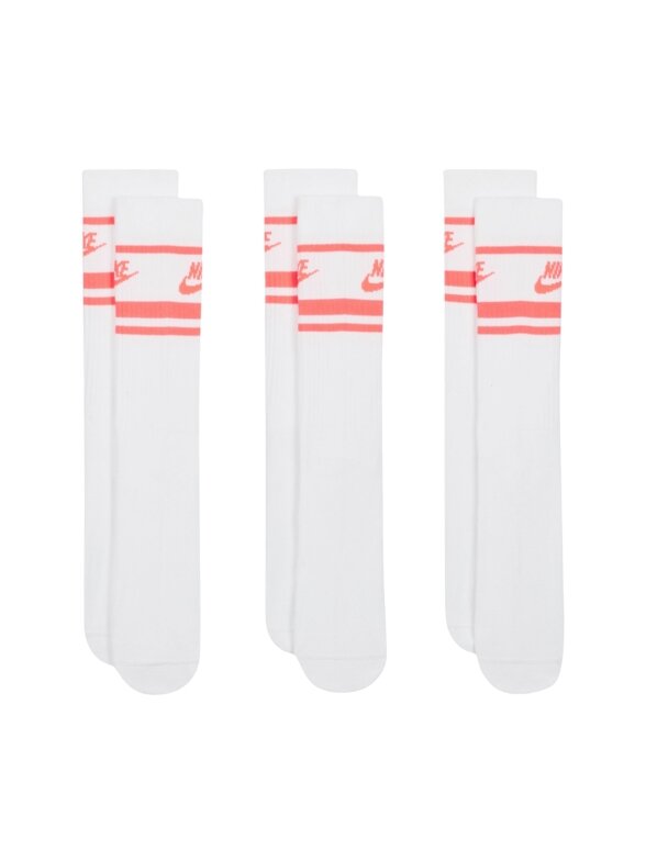 Nike NK Nsw Everyday Essential CR kojinės vyrams baltos DX5089 100 (3 poros) 1