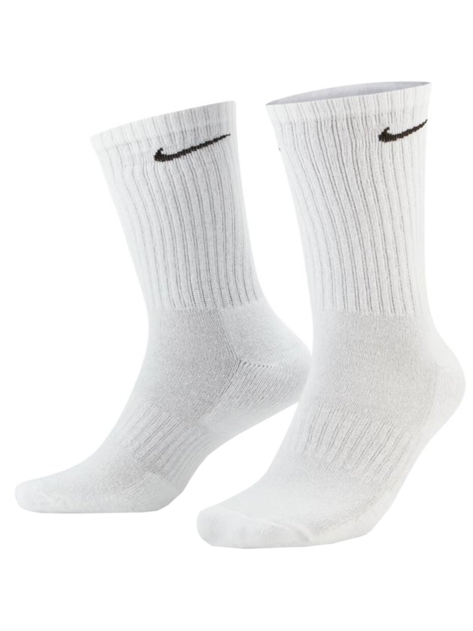 Nike Everyday Cushioned Crew kojinės 3 poros baltos, pilkos, juodos SX7664 964 4 Nike Everyday Cushioned Crew kojinės 3 poros baltos, pilkos, juodos SX7664 964 4