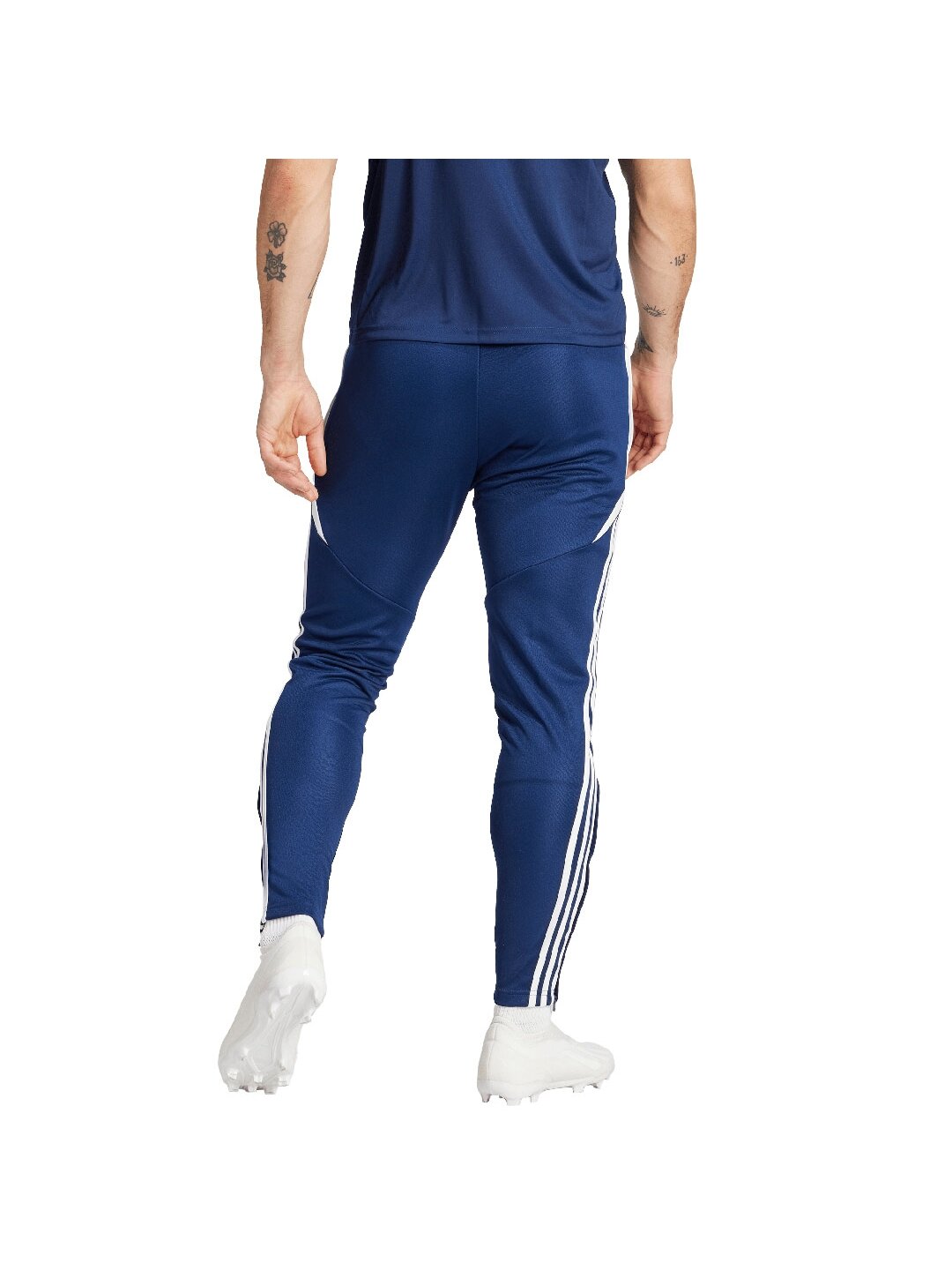 Adidas Tiro 24 Slim Training vyriškos kelnės, tamsiai mėlynos spalvos IR9344 Adidas Tiro 24 Slim Training vyriškos kelnės, tamsiai mėlynos spalvos IR9344