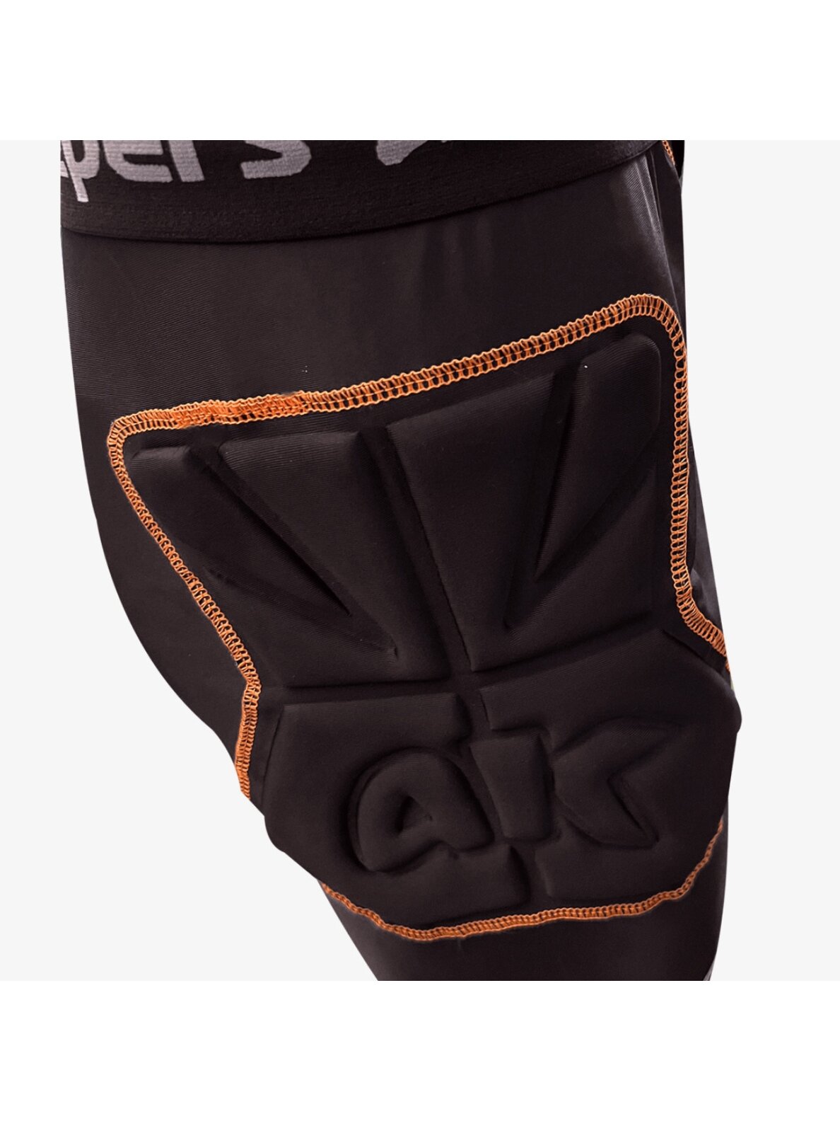 4Keepers Elite II GK Short vartininko šortai, juodi 4