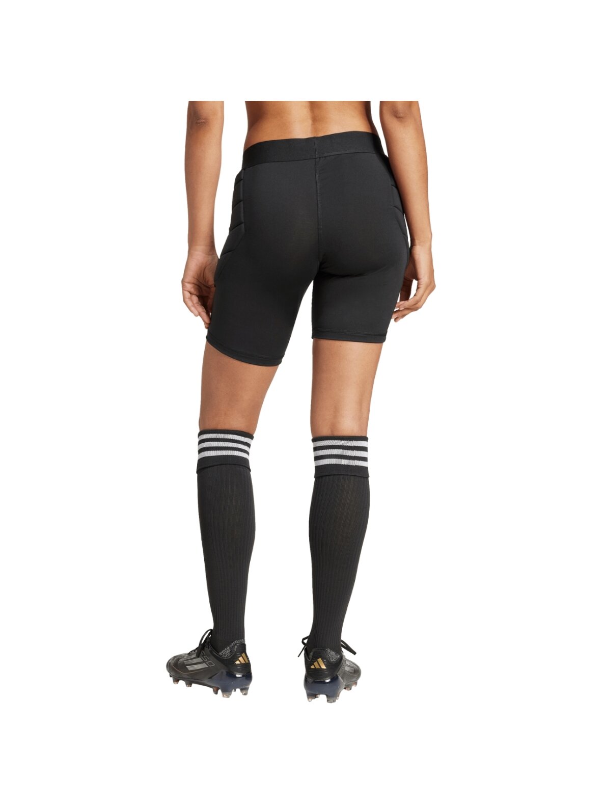 adidas Squadra 25 Padded moterims šortai su paminkštinimu juodi JJ1943 2