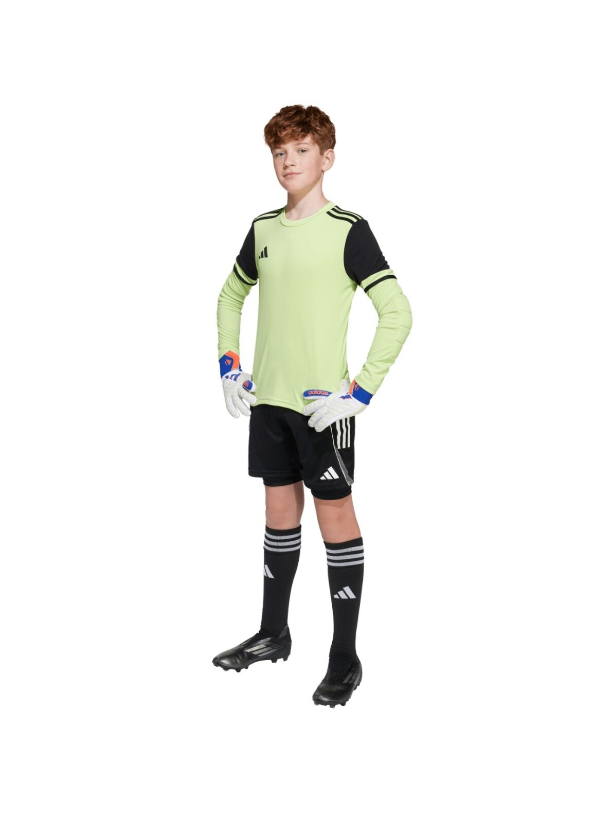 Adidas Squadra 25 vaikiški šortai vartininkui, juodi JJ1942 3 Adidas Squadra 25 vaikiški šortai vartininkui, juodi JJ1942 3