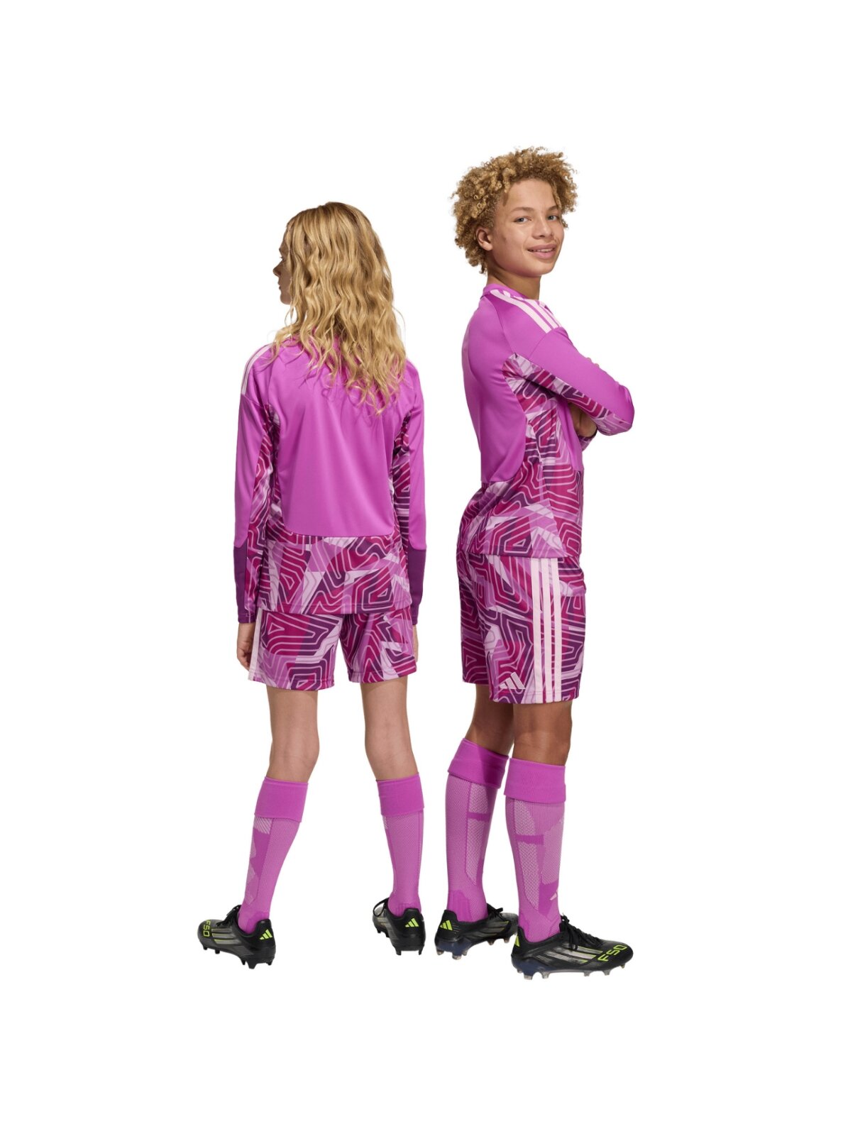 Adidas Tiro 26 Competition vaikiški šortai vartininkui, rožinės spalvos KC5470 6