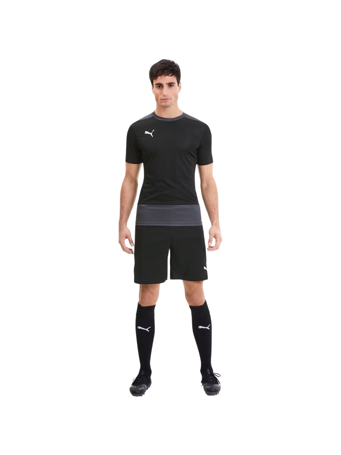 Puma šortai vartininkams vyrams juodi 657038 01 4