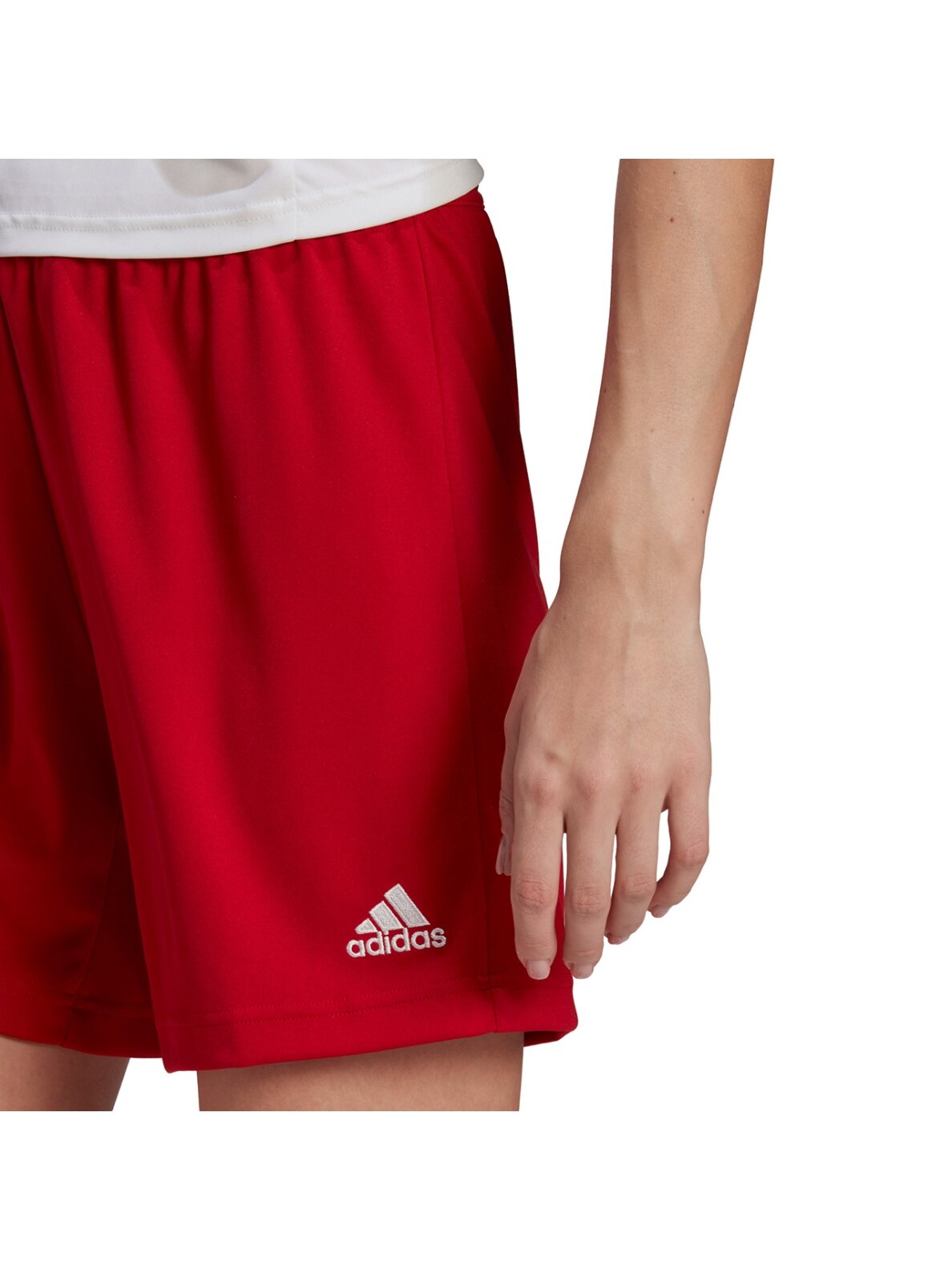 Adidas Entrada 22 moteriški šortai raudoni HI0002 3 Adidas Entrada 22 moteriški šortai raudoni HI0002 3
