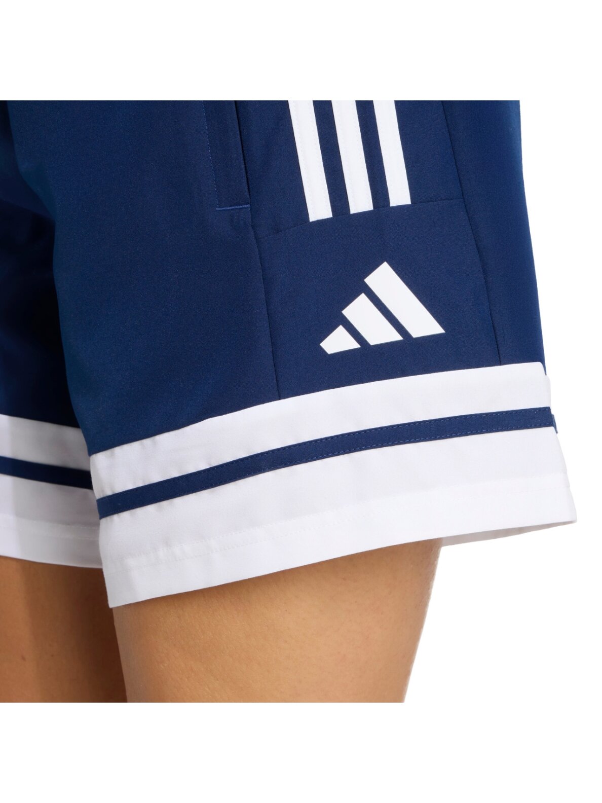 Adidas Squadra 25 Downtime trumpikės moterims tamsiai mėlynos JD3012 4 Adidas Squadra 25 Downtime trumpikės moterims tamsiai mėlynos JD3012 4