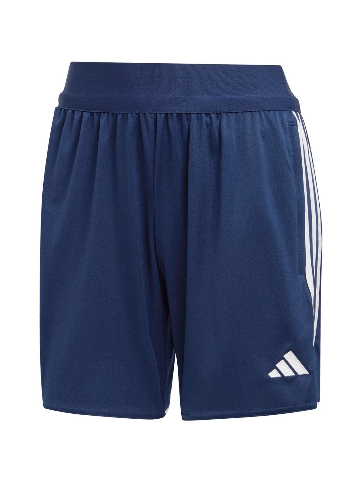 Adidas Tiro 23 League Training moteriški šortai, tamsiai mėlyni HS0322 Adidas Tiro 23 League Training moteriški šortai, tamsiai mėlyni HS0322