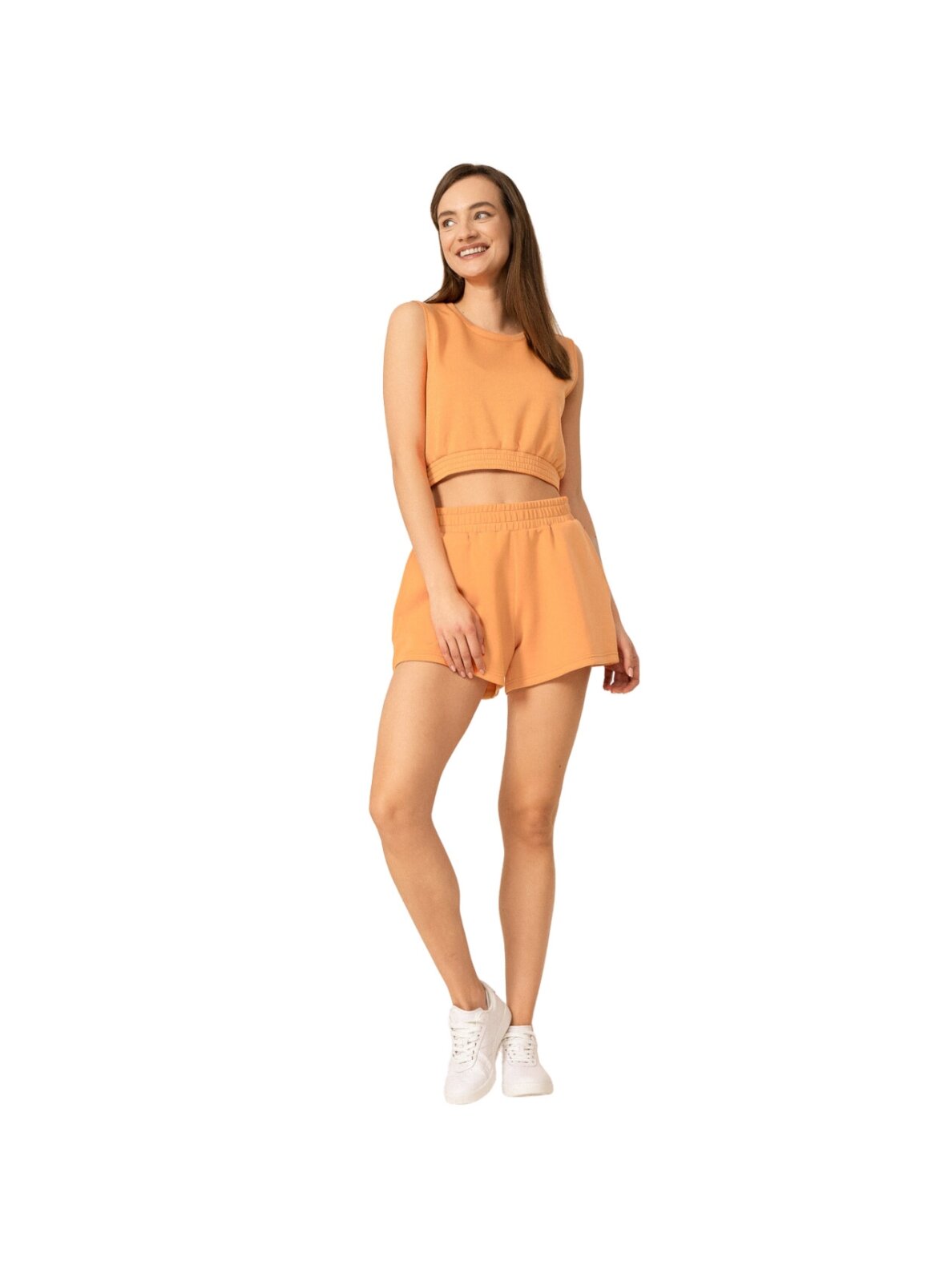 Outhorn F119 moteriški šortai oranžinės spalvos OTHSS23TSHOF119 70S 2 Outhorn F119 moteriški šortai oranžinės spalvos OTHSS23TSHOF119 70S 2