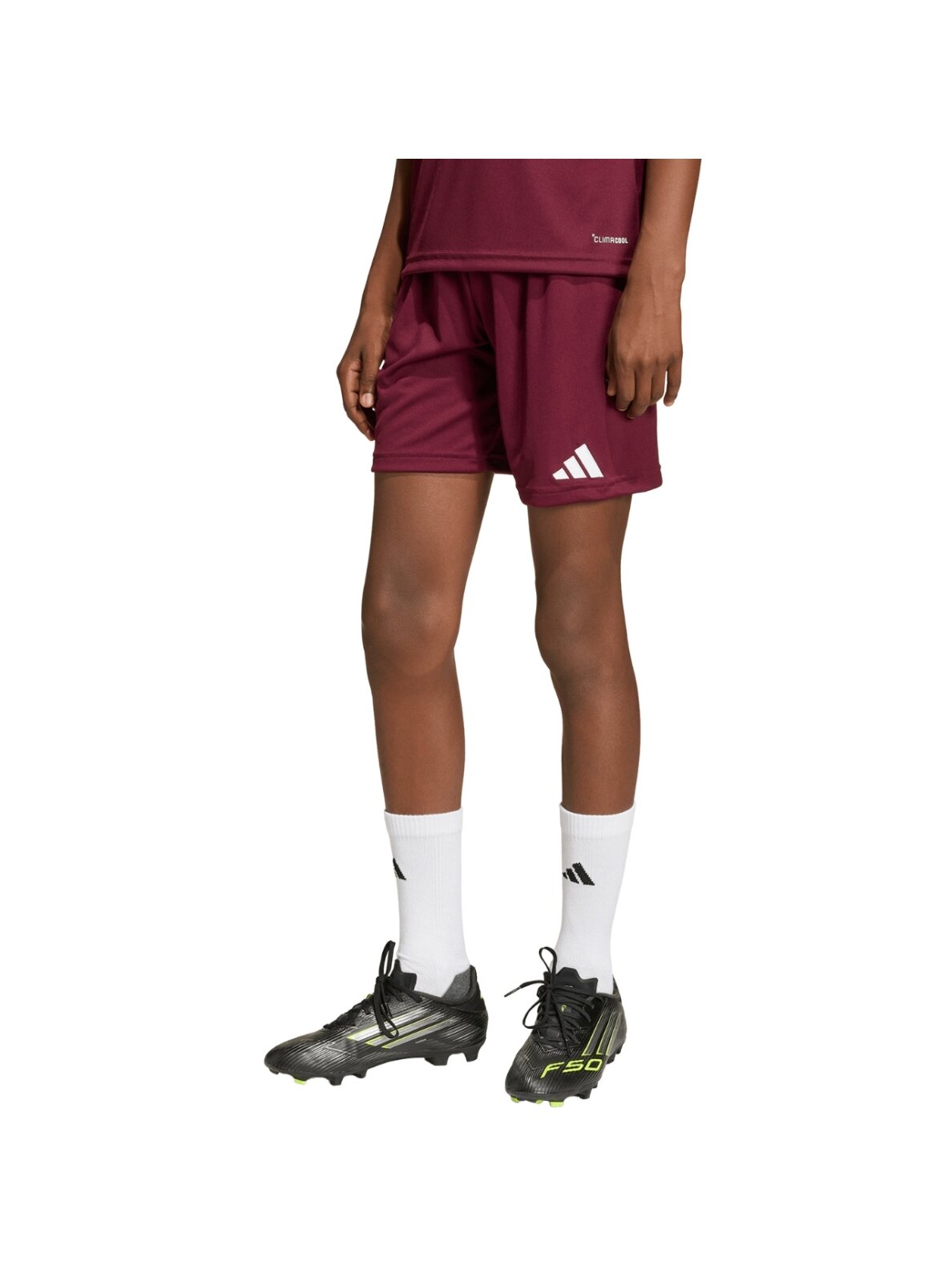 Adidas Entrada 26 trumpikės vaikams bordo JZ6527