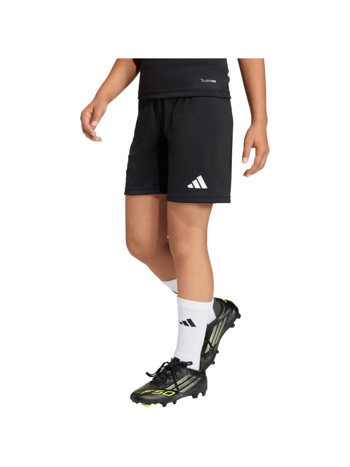 Adidas Entrada 26 šortai vaikams juodi JZ6531