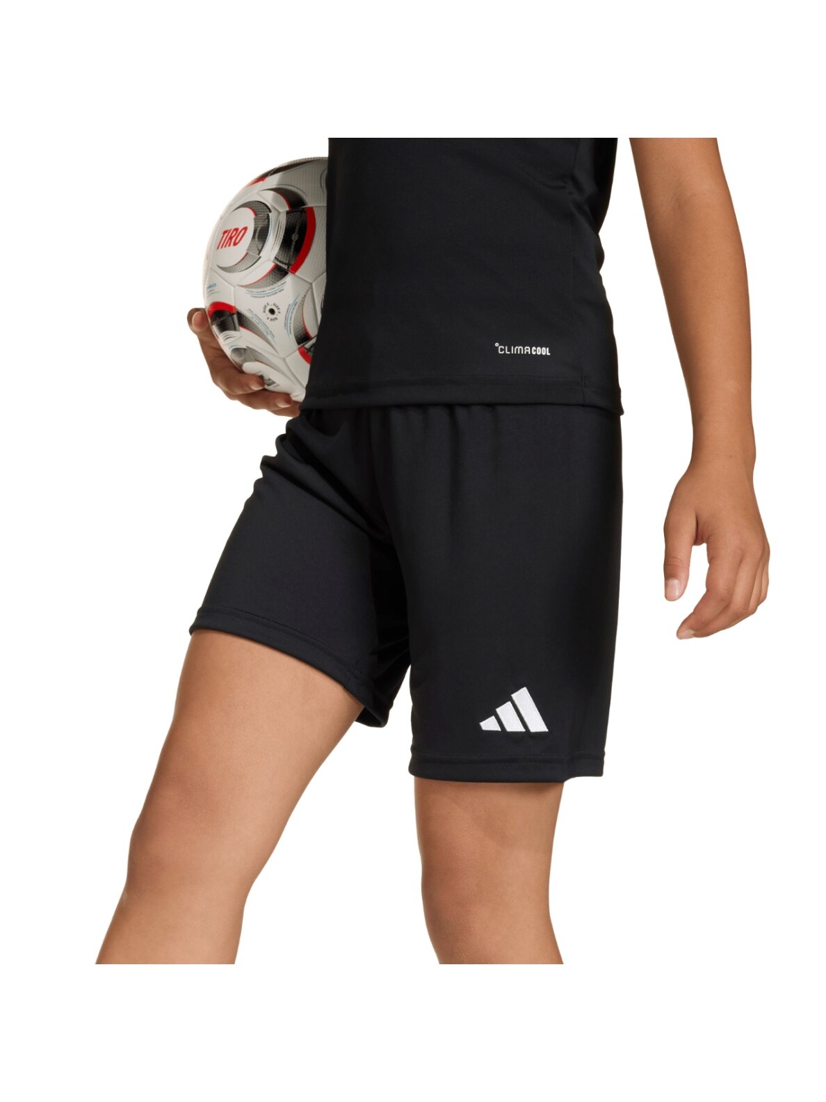 Adidas Entrada 26 šortai vaikams juodi JZ6531 7