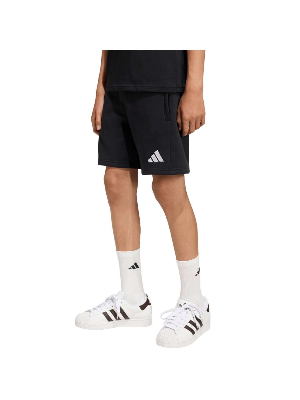 Adidas Entrada 26 Sweat vaikiški šortai, juodi KF5927