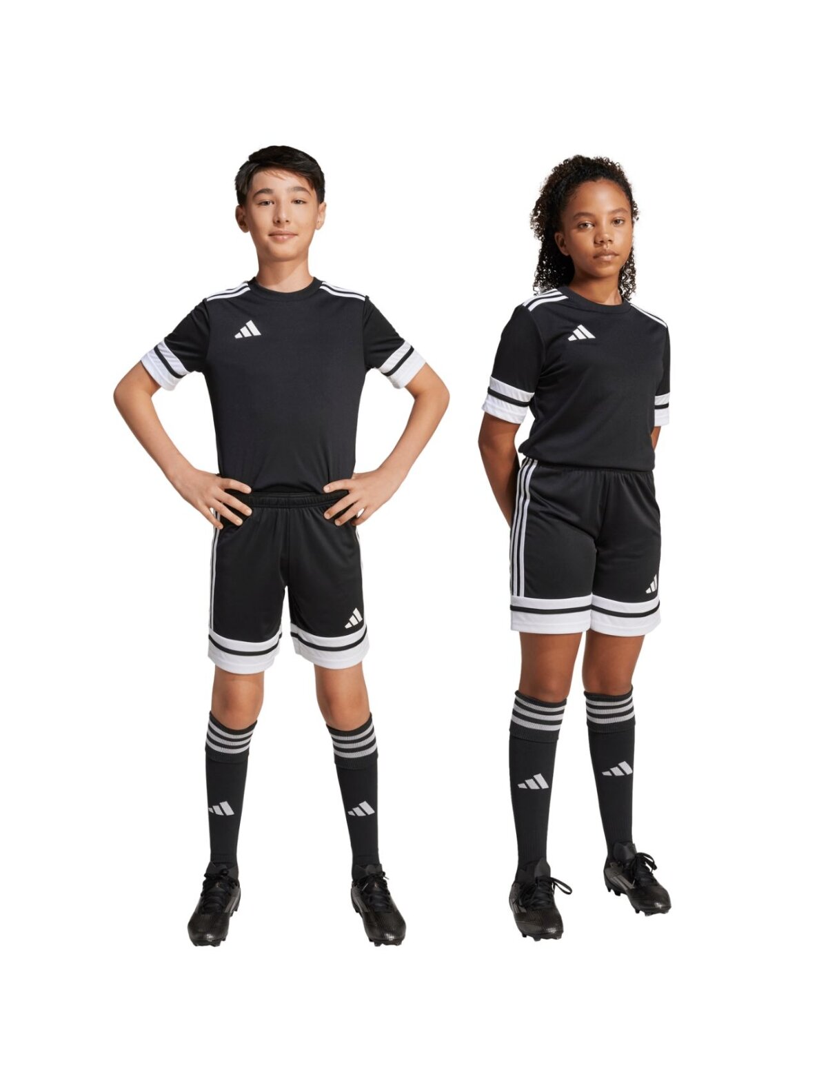 Adidas Squadra 25 šortai vaikams juodi JJ2417 4