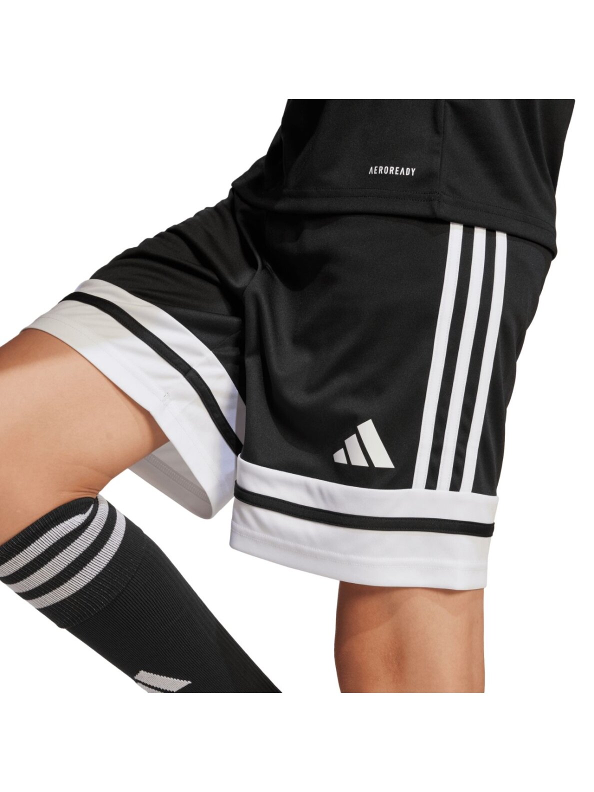 Adidas Squadra 25 šortai vaikams juodi JJ2417 6