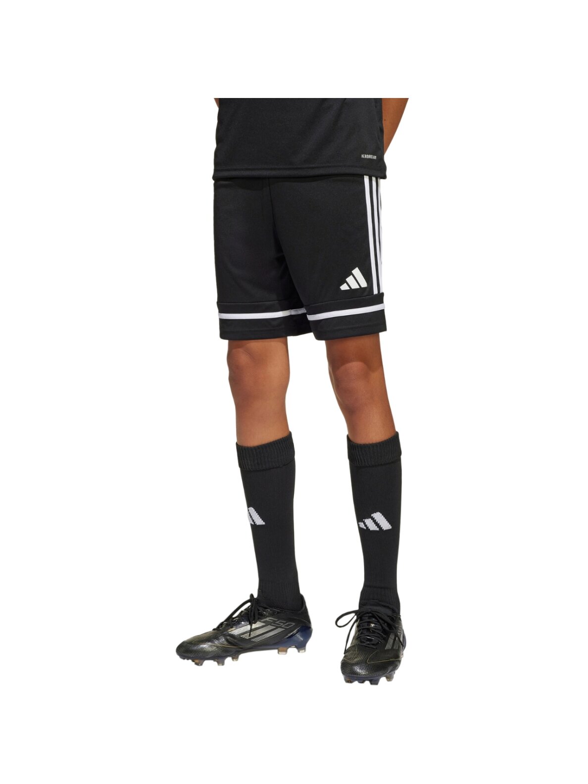 Adidas Squadra 25 vaikiški šortai juodi JN5459