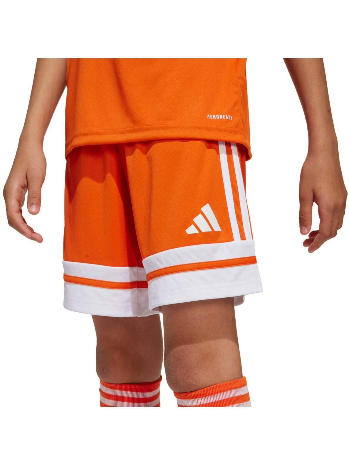 Adidas Squadra 25 šortai vaikams oranžiniai JC8664 3 Adidas Squadra 25 šortai vaikams oranžiniai JC8664 3