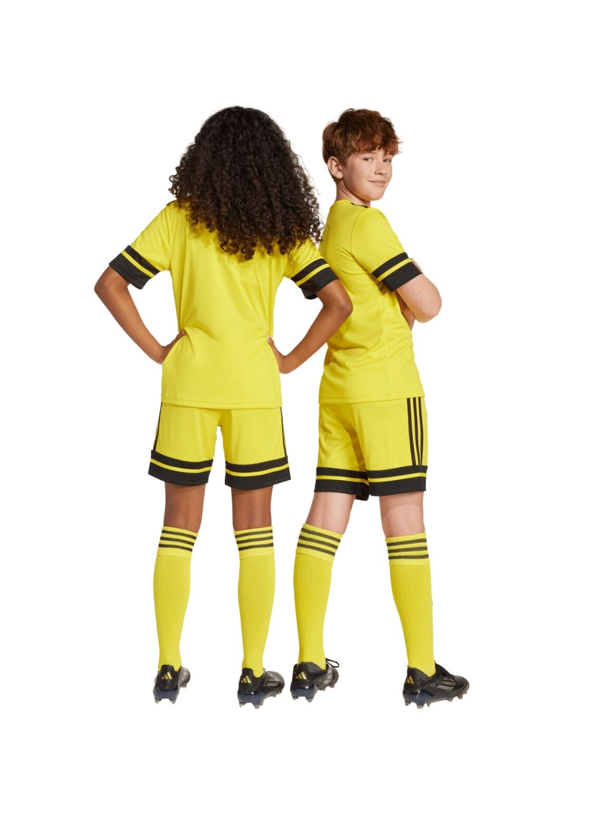 Adidas Squadra 25 šortai vaikams geltoni JJ2421 3