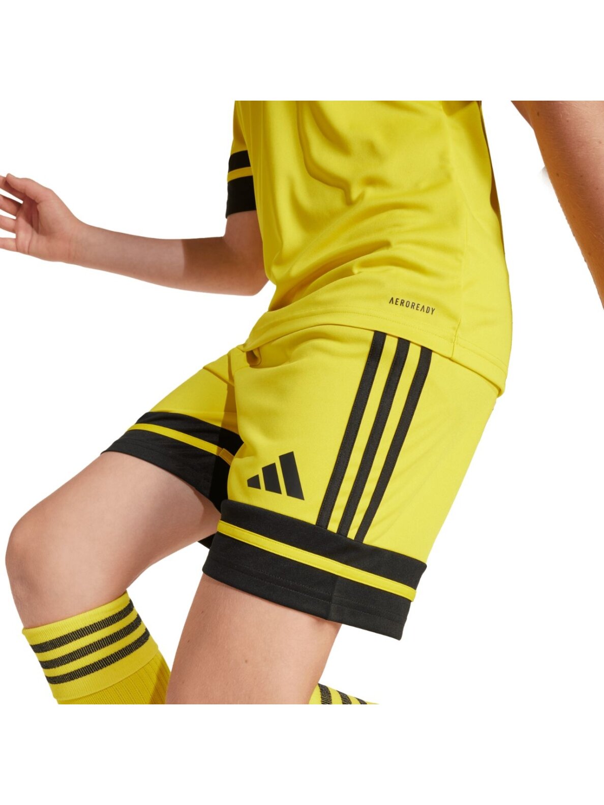 Adidas Squadra 25 šortai vaikams geltoni JJ2421 6