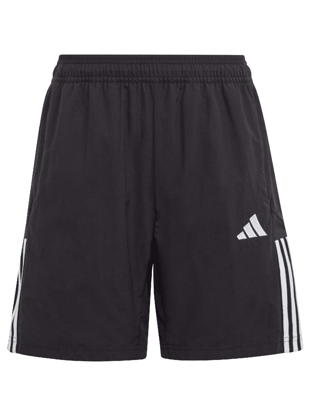 Adidas Tiro 23 Competition Downtime vaikiški šortai, juodi HI4716 Adidas Tiro 23 Competition Downtime vaikiški šortai, juodi HI4716